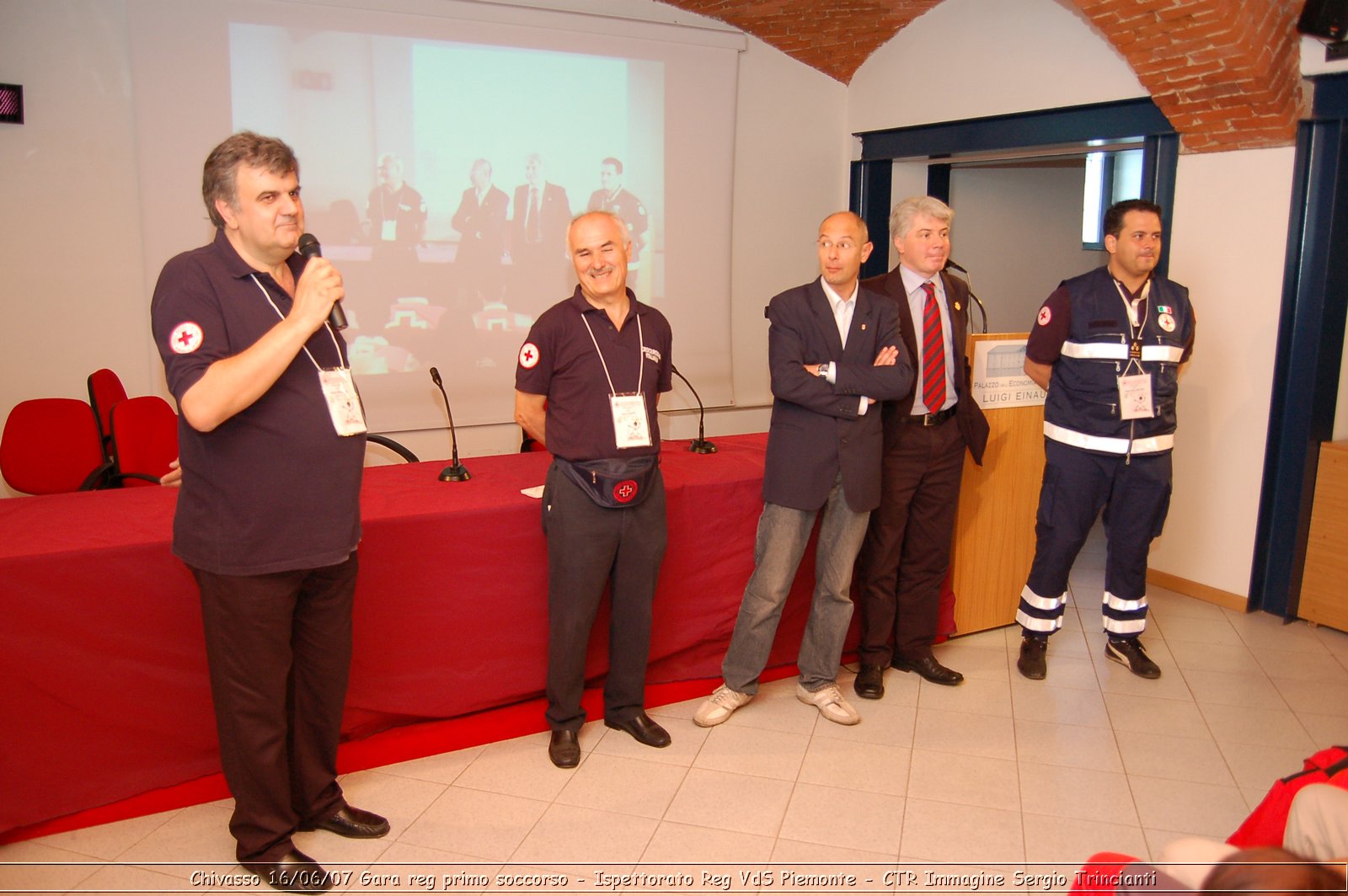 Chivasso - 16 giugno 2007 - Gara Regionale di Primo Soccorso  - Croce Rossa Italiana - Ispettorato Regionale Volontari del Soccorso Piemonte