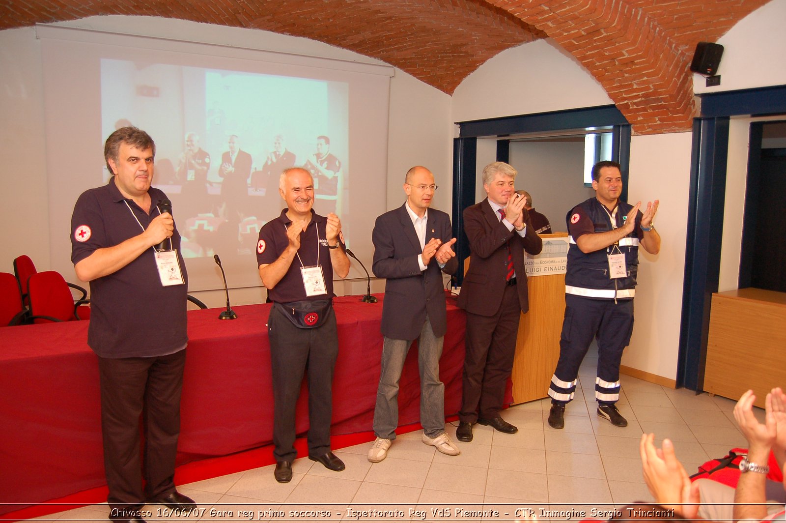 Chivasso - 16 giugno 2007 - Gara Regionale di Primo Soccorso  - Croce Rossa Italiana - Ispettorato Regionale Volontari del Soccorso Piemonte