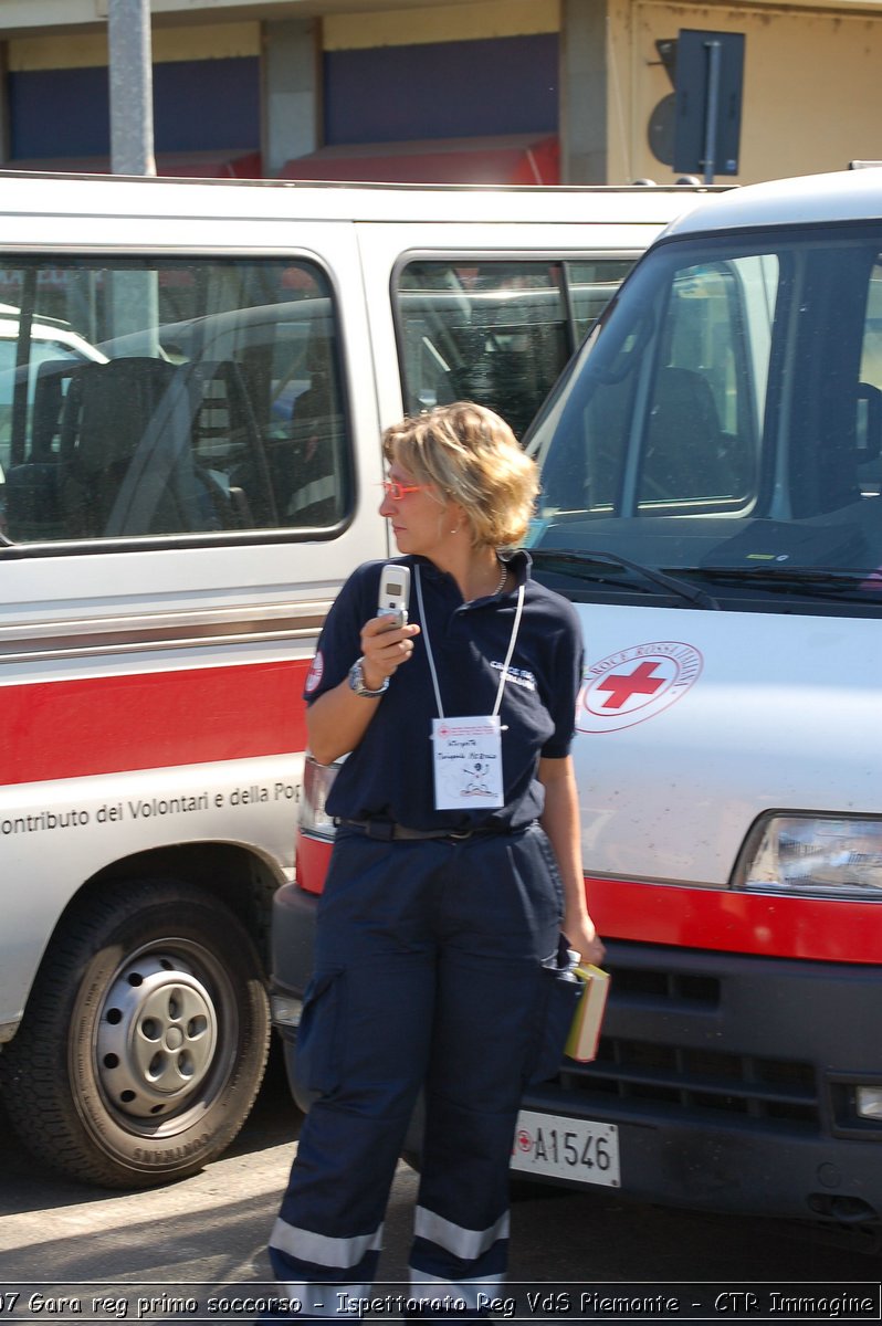 Chivasso - 16 giugno 2007 - Gara Regionale di Primo Soccorso  - Croce Rossa Italiana - Ispettorato Regionale Volontari del Soccorso Piemonte