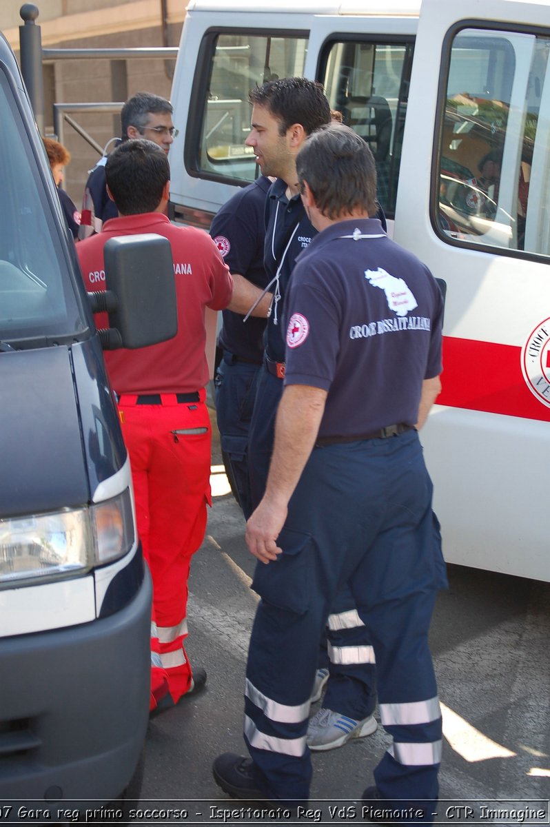 Chivasso - 16 giugno 2007 - Gara Regionale di Primo Soccorso  - Croce Rossa Italiana - Ispettorato Regionale Volontari del Soccorso Piemonte