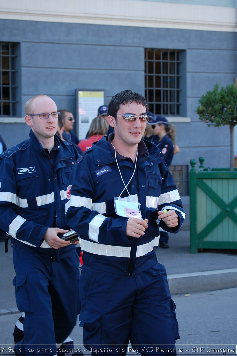 Chivasso - 16 giugno 2007 - Gara Regionale di Primo Soccorso  - Croce Rossa Italiana - Ispettorato Regionale Volontari del Soccorso Piemonte