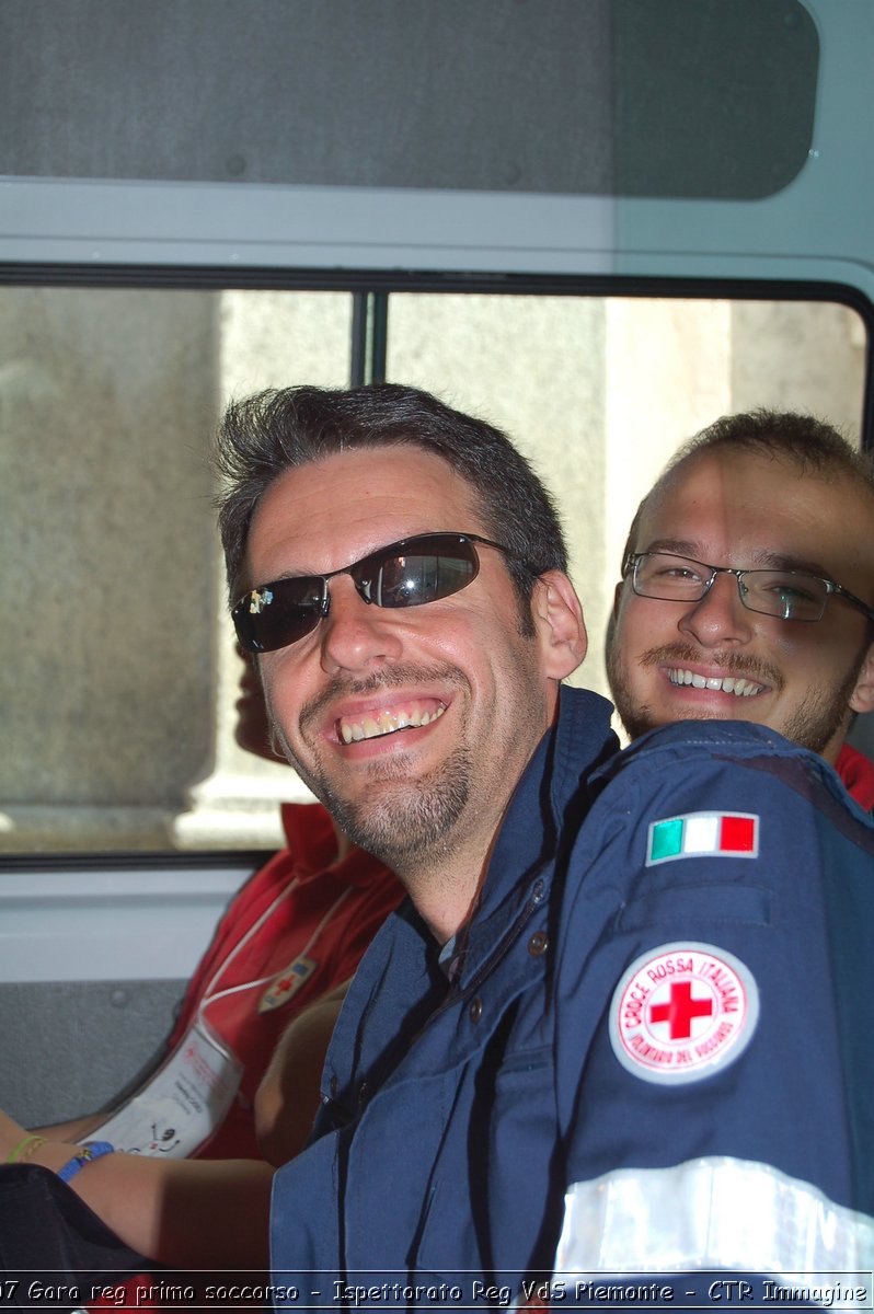 Chivasso - 16 giugno 2007 - Gara Regionale di Primo Soccorso  - Croce Rossa Italiana - Ispettorato Regionale Volontari del Soccorso Piemonte