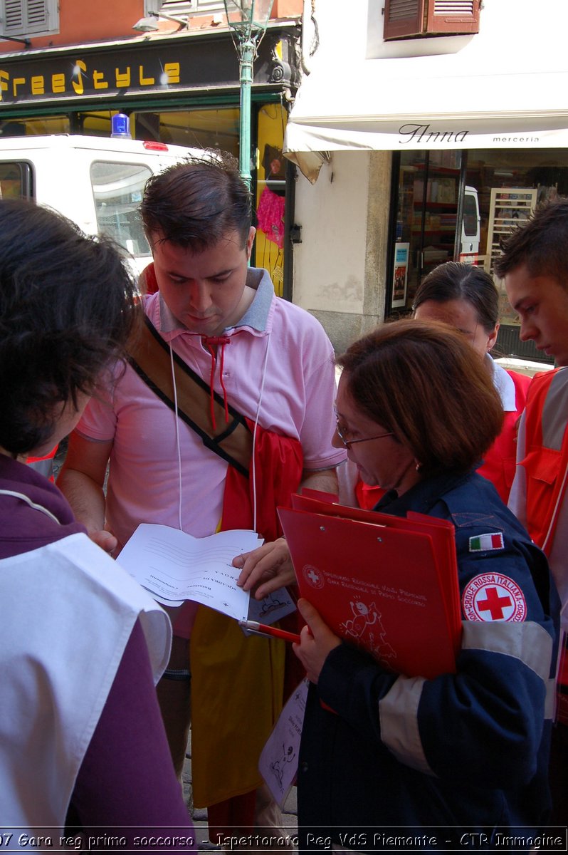 Chivasso - 16 giugno 2007 - Gara Regionale di Primo Soccorso  - Croce Rossa Italiana - Ispettorato Regionale Volontari del Soccorso Piemonte