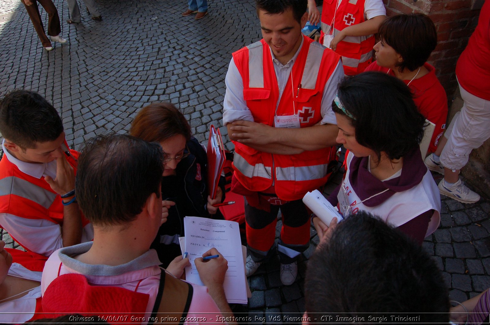 Chivasso - 16 giugno 2007 - Gara Regionale di Primo Soccorso  - Croce Rossa Italiana - Ispettorato Regionale Volontari del Soccorso Piemonte