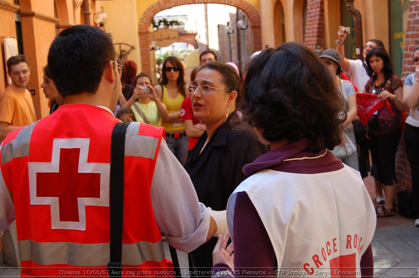 Chivasso - 16 giugno 2007 - Gara Regionale di Primo Soccorso  - Croce Rossa Italiana - Ispettorato Regionale Volontari del Soccorso Piemonte