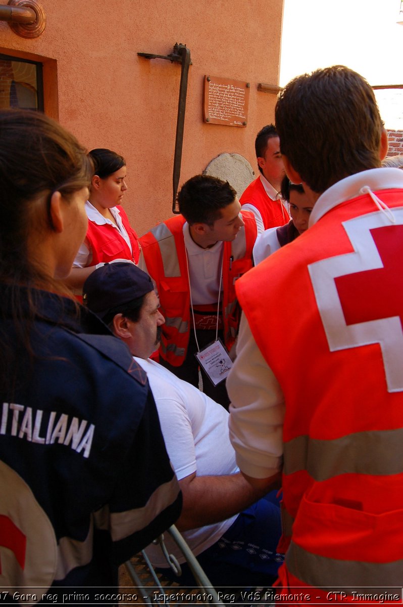 Chivasso - 16 giugno 2007 - Gara Regionale di Primo Soccorso  - Croce Rossa Italiana - Ispettorato Regionale Volontari del Soccorso Piemonte