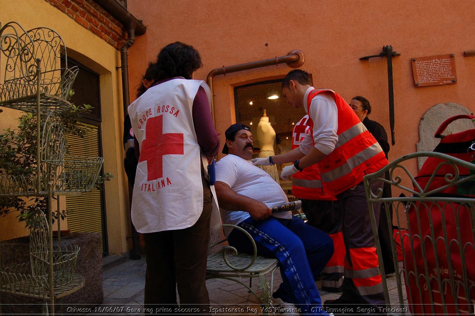 Chivasso - 16 giugno 2007 - Gara Regionale di Primo Soccorso  - Croce Rossa Italiana - Ispettorato Regionale Volontari del Soccorso Piemonte
