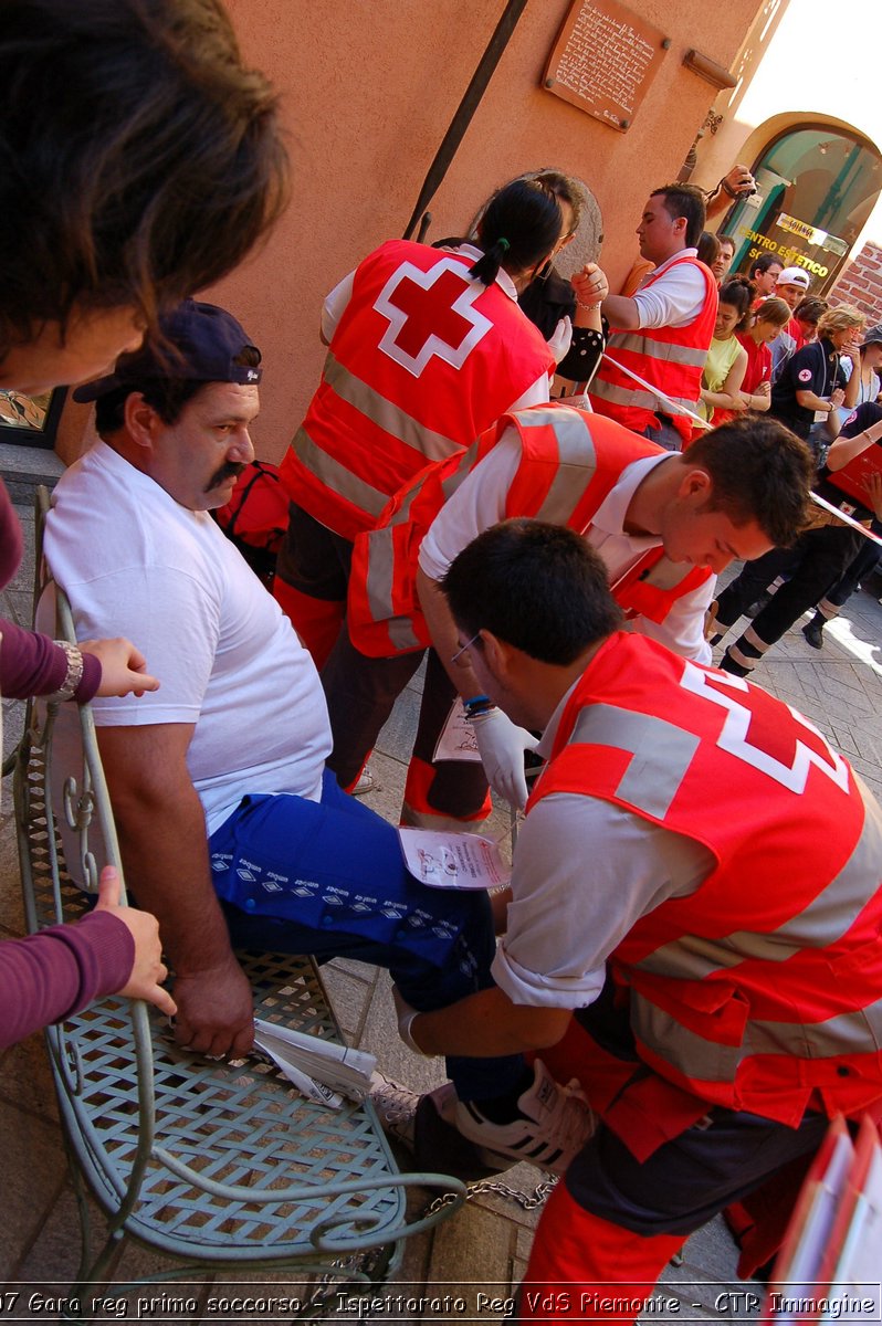 Chivasso - 16 giugno 2007 - Gara Regionale di Primo Soccorso  - Croce Rossa Italiana - Ispettorato Regionale Volontari del Soccorso Piemonte