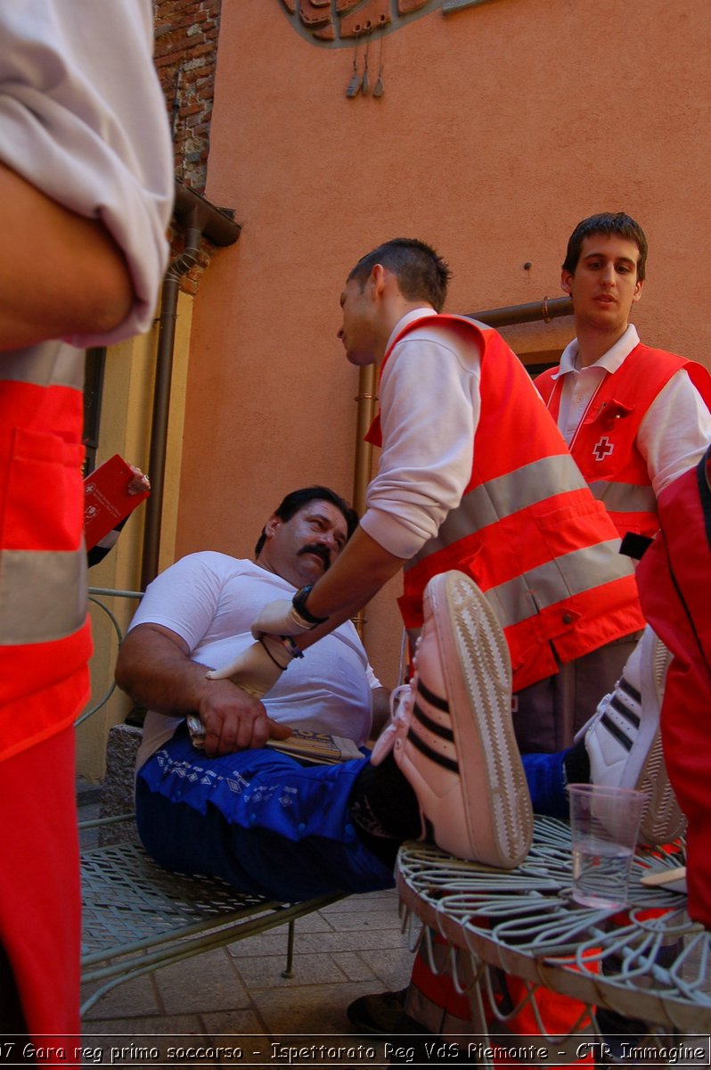 Chivasso - 16 giugno 2007 - Gara Regionale di Primo Soccorso  - Croce Rossa Italiana - Ispettorato Regionale Volontari del Soccorso Piemonte