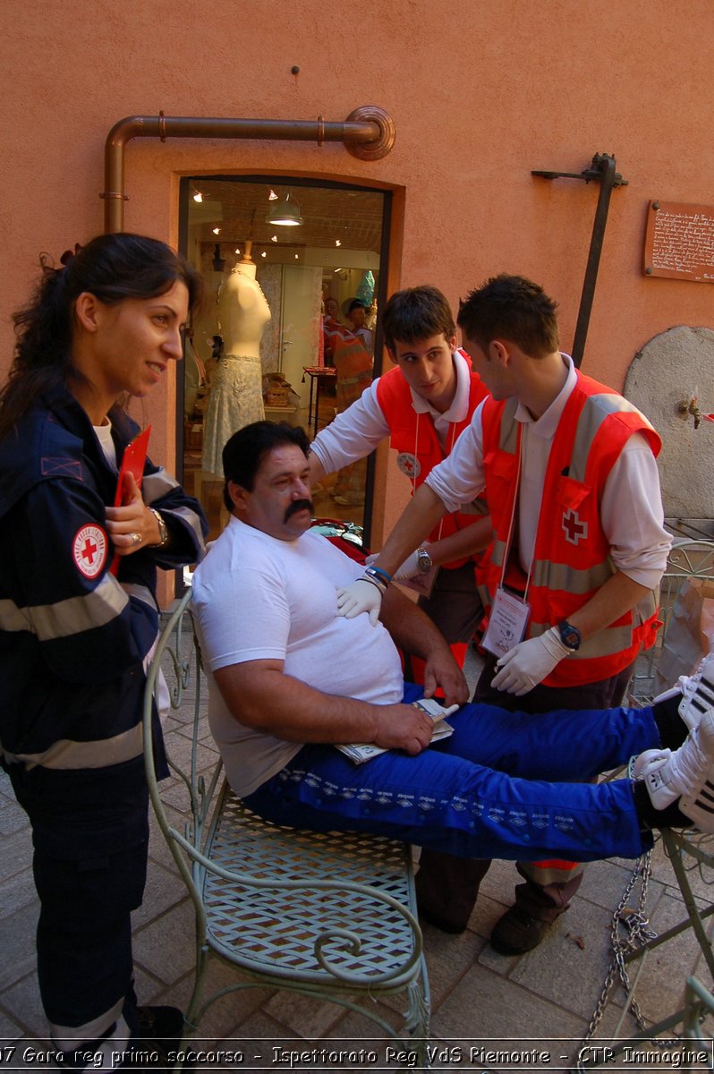 Chivasso - 16 giugno 2007 - Gara Regionale di Primo Soccorso  - Croce Rossa Italiana - Ispettorato Regionale Volontari del Soccorso Piemonte