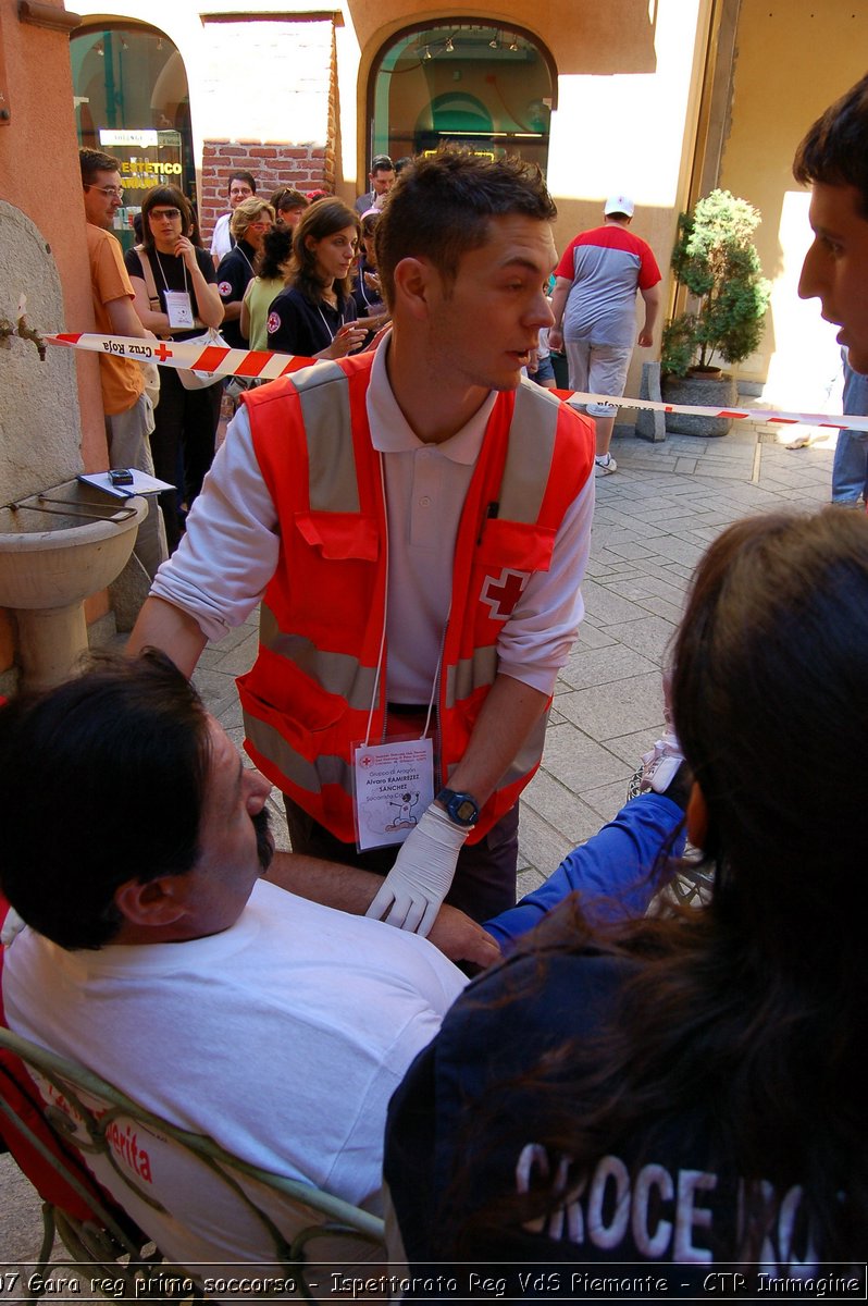 Chivasso - 16 giugno 2007 - Gara Regionale di Primo Soccorso  - Croce Rossa Italiana - Ispettorato Regionale Volontari del Soccorso Piemonte