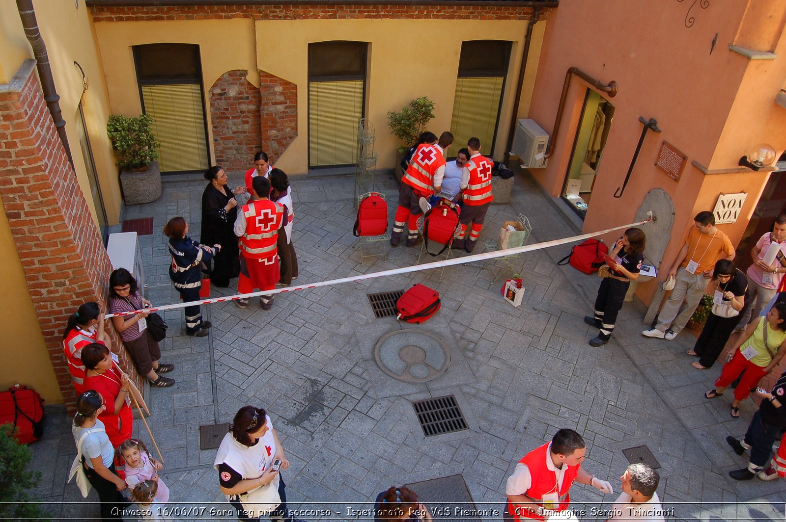 Chivasso - 16 giugno 2007 - Gara Regionale di Primo Soccorso  - Croce Rossa Italiana - Ispettorato Regionale Volontari del Soccorso Piemonte