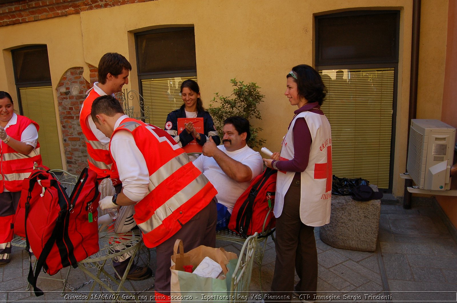Chivasso - 16 giugno 2007 - Gara Regionale di Primo Soccorso  - Croce Rossa Italiana - Ispettorato Regionale Volontari del Soccorso Piemonte