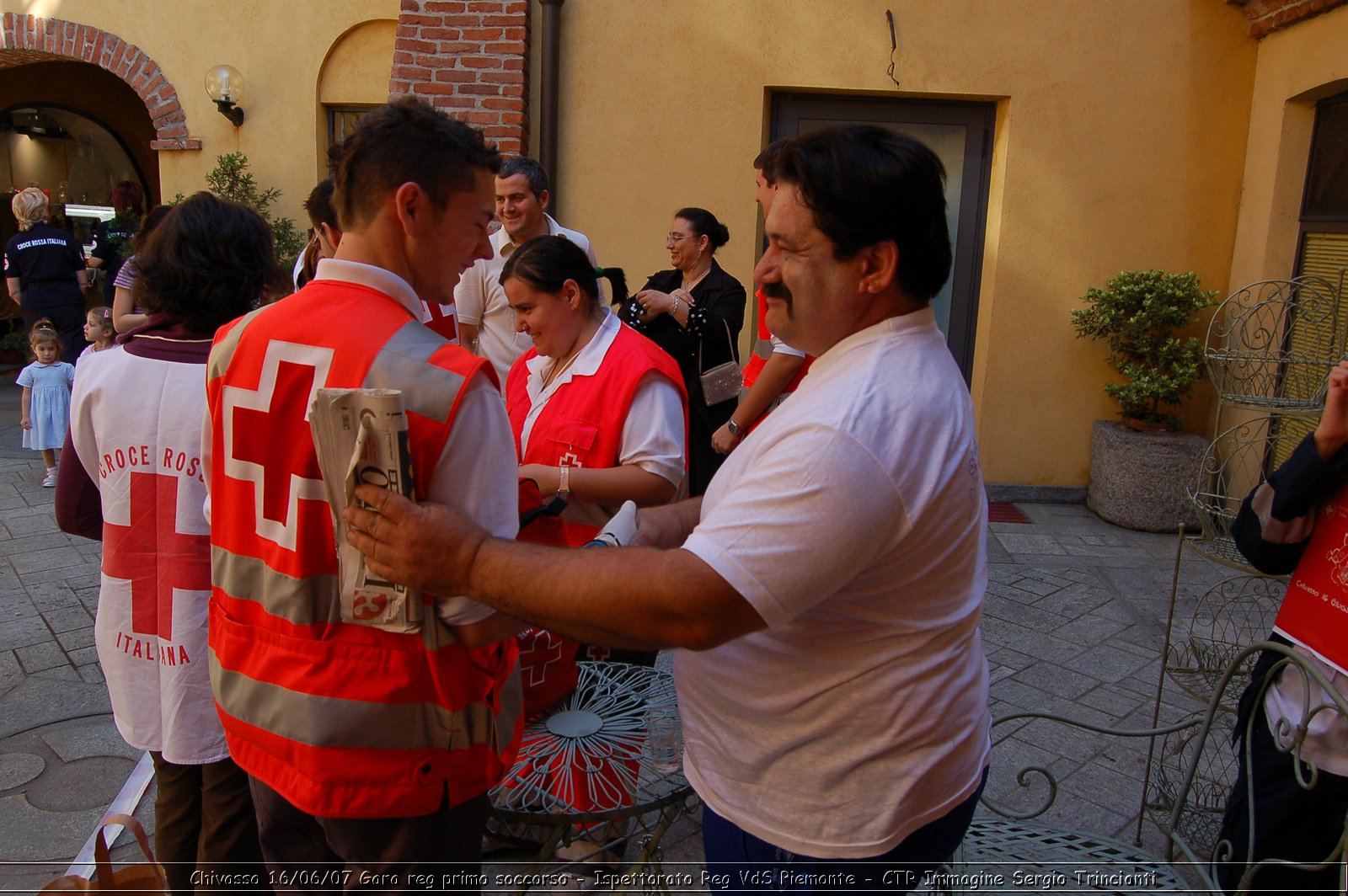 Chivasso - 16 giugno 2007 - Gara Regionale di Primo Soccorso  - Croce Rossa Italiana - Ispettorato Regionale Volontari del Soccorso Piemonte