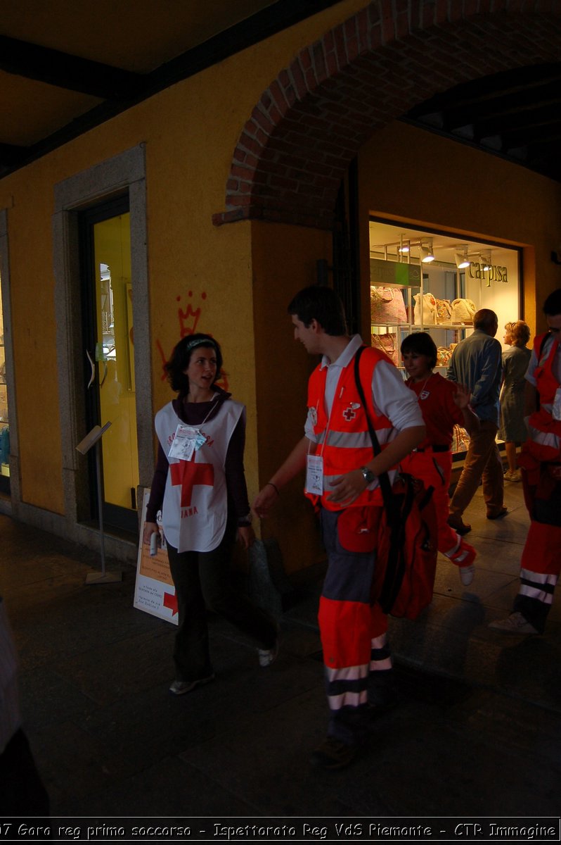 Chivasso - 16 giugno 2007 - Gara Regionale di Primo Soccorso  - Croce Rossa Italiana - Ispettorato Regionale Volontari del Soccorso Piemonte