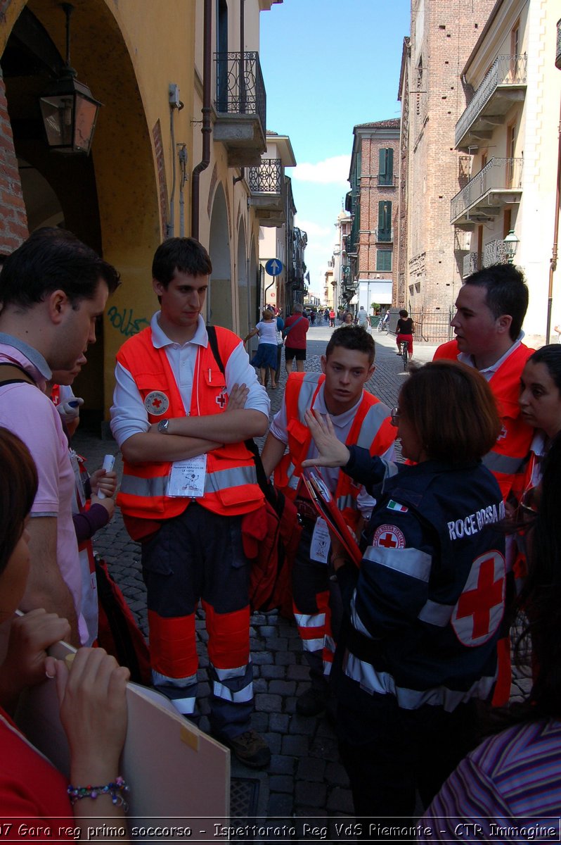 Chivasso - 16 giugno 2007 - Gara Regionale di Primo Soccorso  - Croce Rossa Italiana - Ispettorato Regionale Volontari del Soccorso Piemonte
