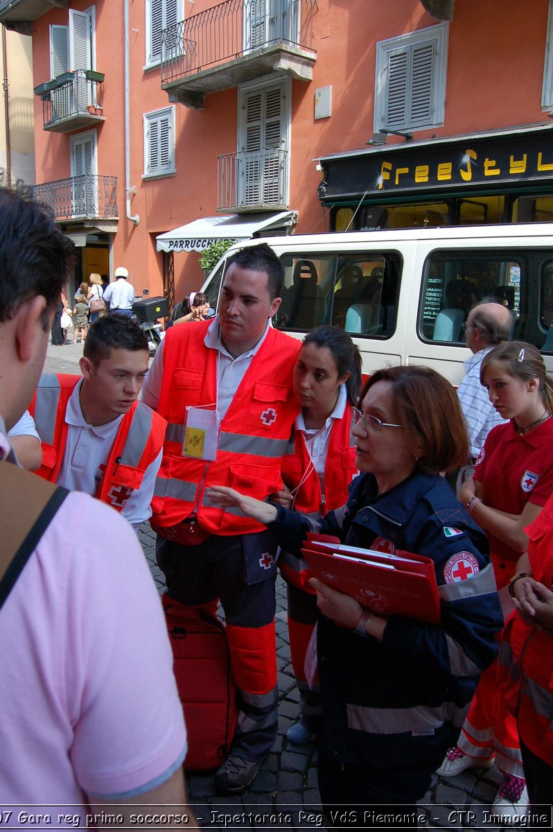 Chivasso - 16 giugno 2007 - Gara Regionale di Primo Soccorso  - Croce Rossa Italiana - Ispettorato Regionale Volontari del Soccorso Piemonte