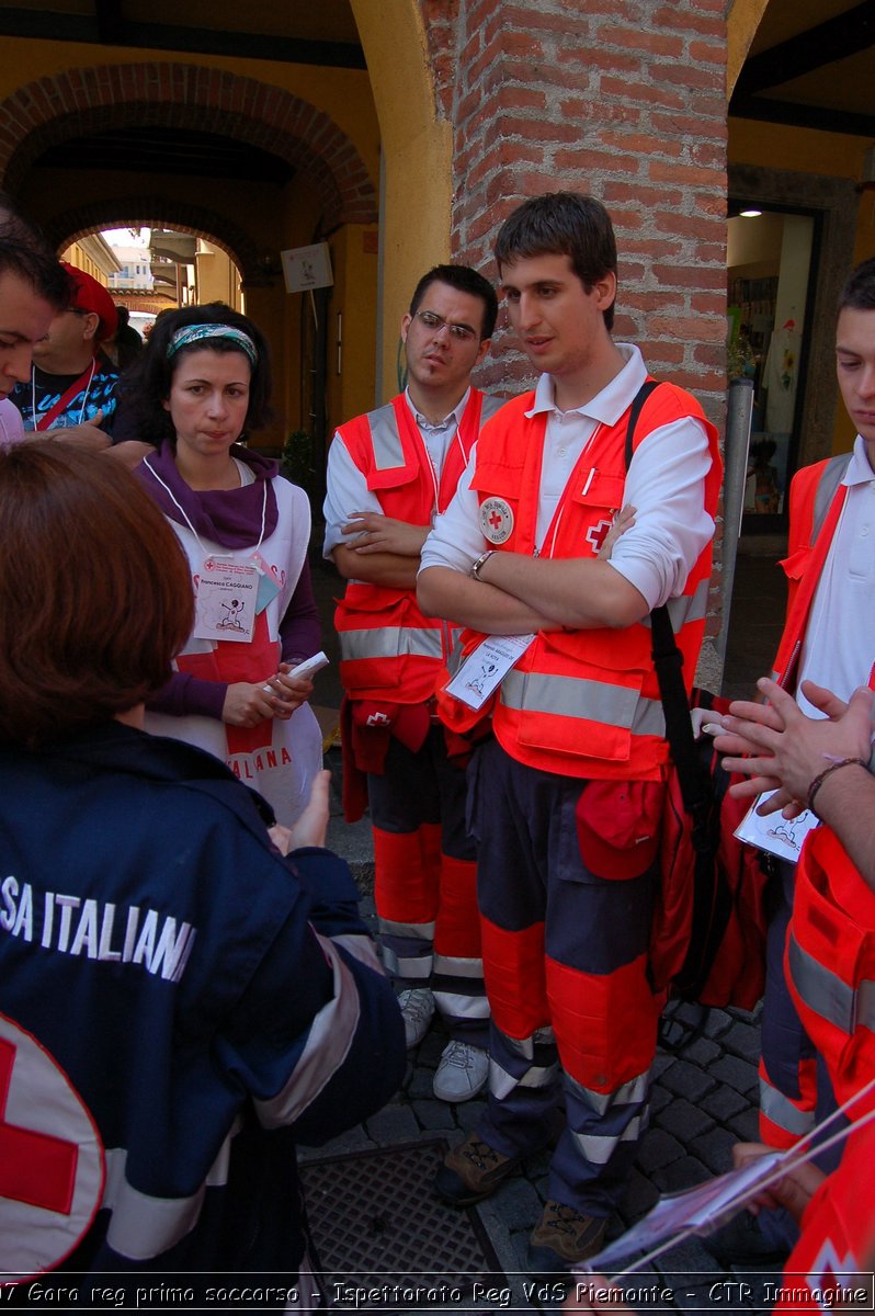 Chivasso - 16 giugno 2007 - Gara Regionale di Primo Soccorso  - Croce Rossa Italiana - Ispettorato Regionale Volontari del Soccorso Piemonte