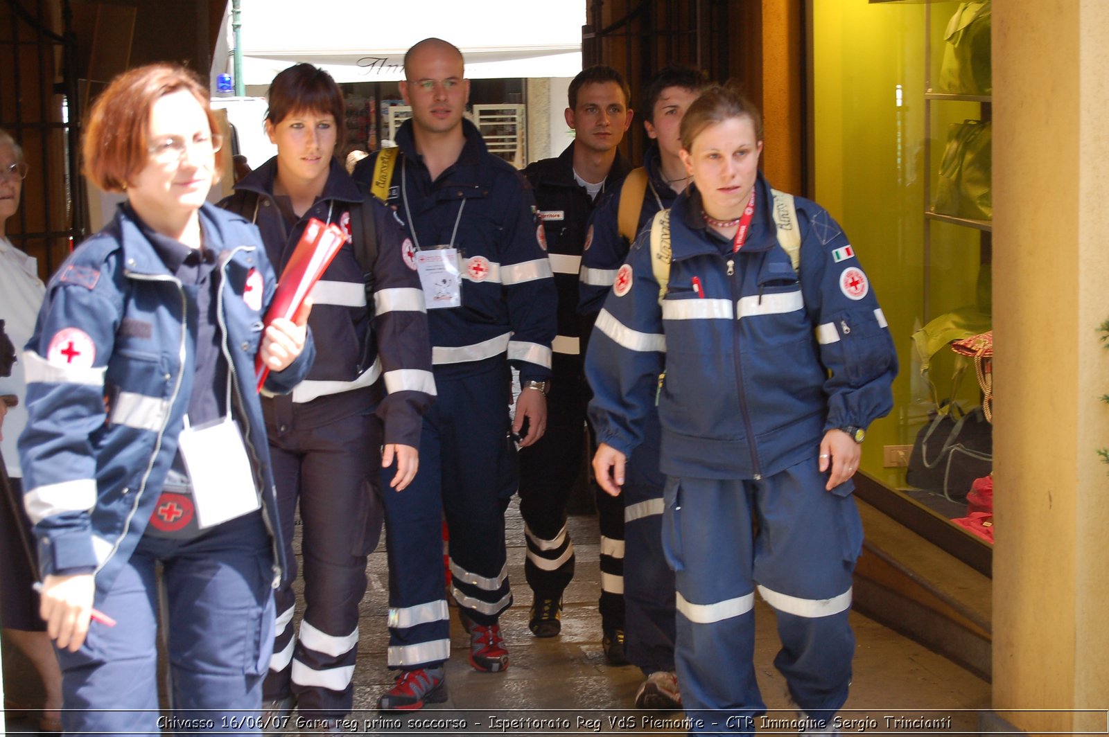 Chivasso - 16 giugno 2007 - Gara Regionale di Primo Soccorso  - Croce Rossa Italiana - Ispettorato Regionale Volontari del Soccorso Piemonte