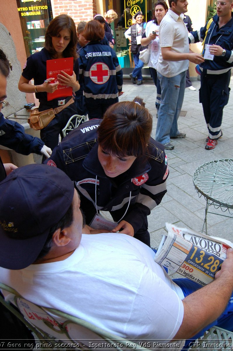 Chivasso - 16 giugno 2007 - Gara Regionale di Primo Soccorso  - Croce Rossa Italiana - Ispettorato Regionale Volontari del Soccorso Piemonte