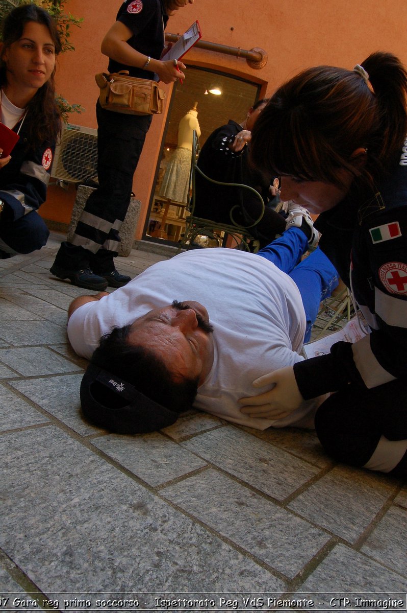 Chivasso - 16 giugno 2007 - Gara Regionale di Primo Soccorso  - Croce Rossa Italiana - Ispettorato Regionale Volontari del Soccorso Piemonte