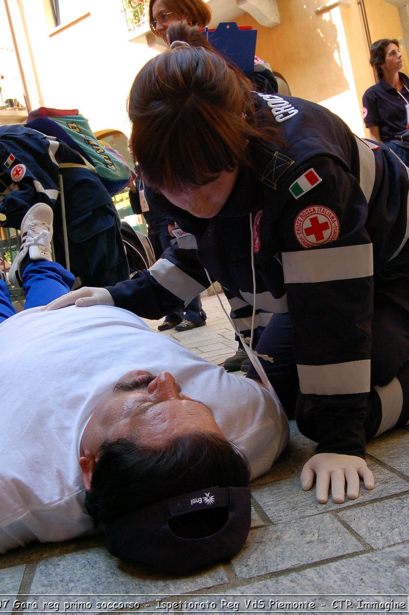Chivasso - 16 giugno 2007 - Gara Regionale di Primo Soccorso  - Croce Rossa Italiana - Ispettorato Regionale Volontari del Soccorso Piemonte
