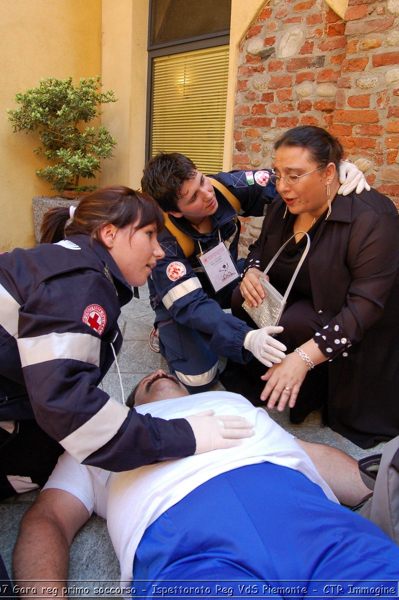 Chivasso - 16 giugno 2007 - Gara Regionale di Primo Soccorso  - Croce Rossa Italiana - Ispettorato Regionale Volontari del Soccorso Piemonte