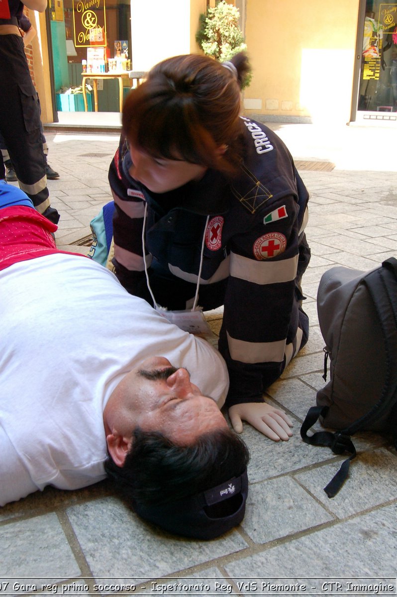 Chivasso - 16 giugno 2007 - Gara Regionale di Primo Soccorso  - Croce Rossa Italiana - Ispettorato Regionale Volontari del Soccorso Piemonte