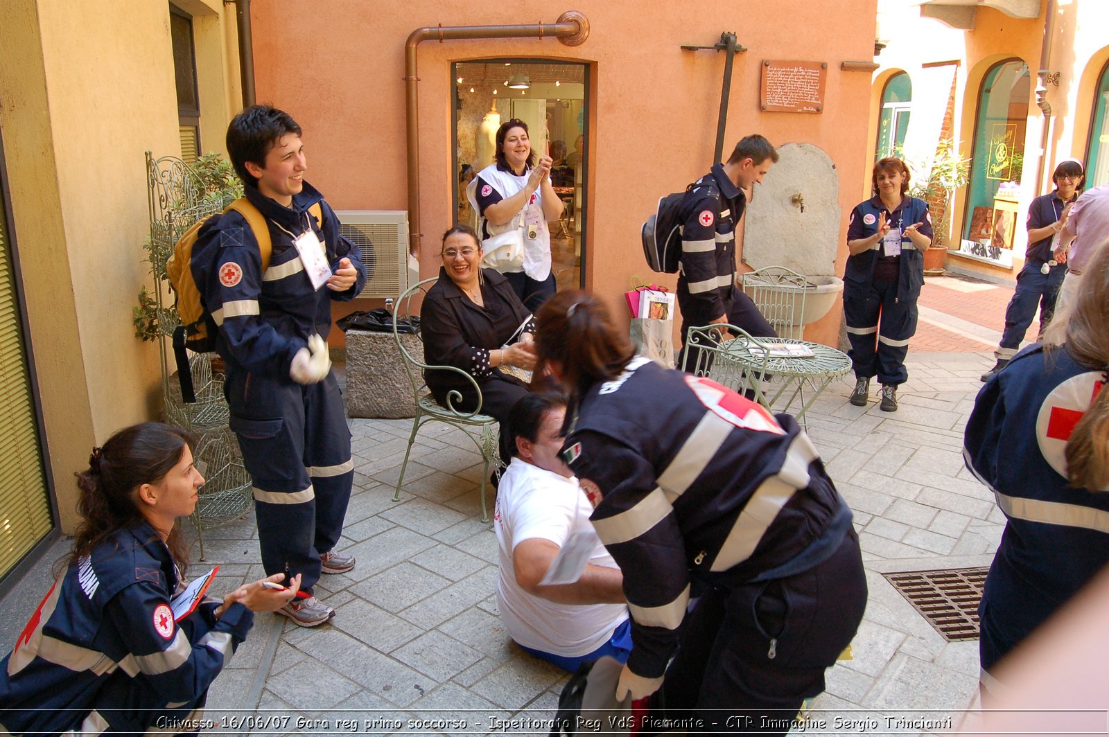 Chivasso - 16 giugno 2007 - Gara Regionale di Primo Soccorso  - Croce Rossa Italiana - Ispettorato Regionale Volontari del Soccorso Piemonte