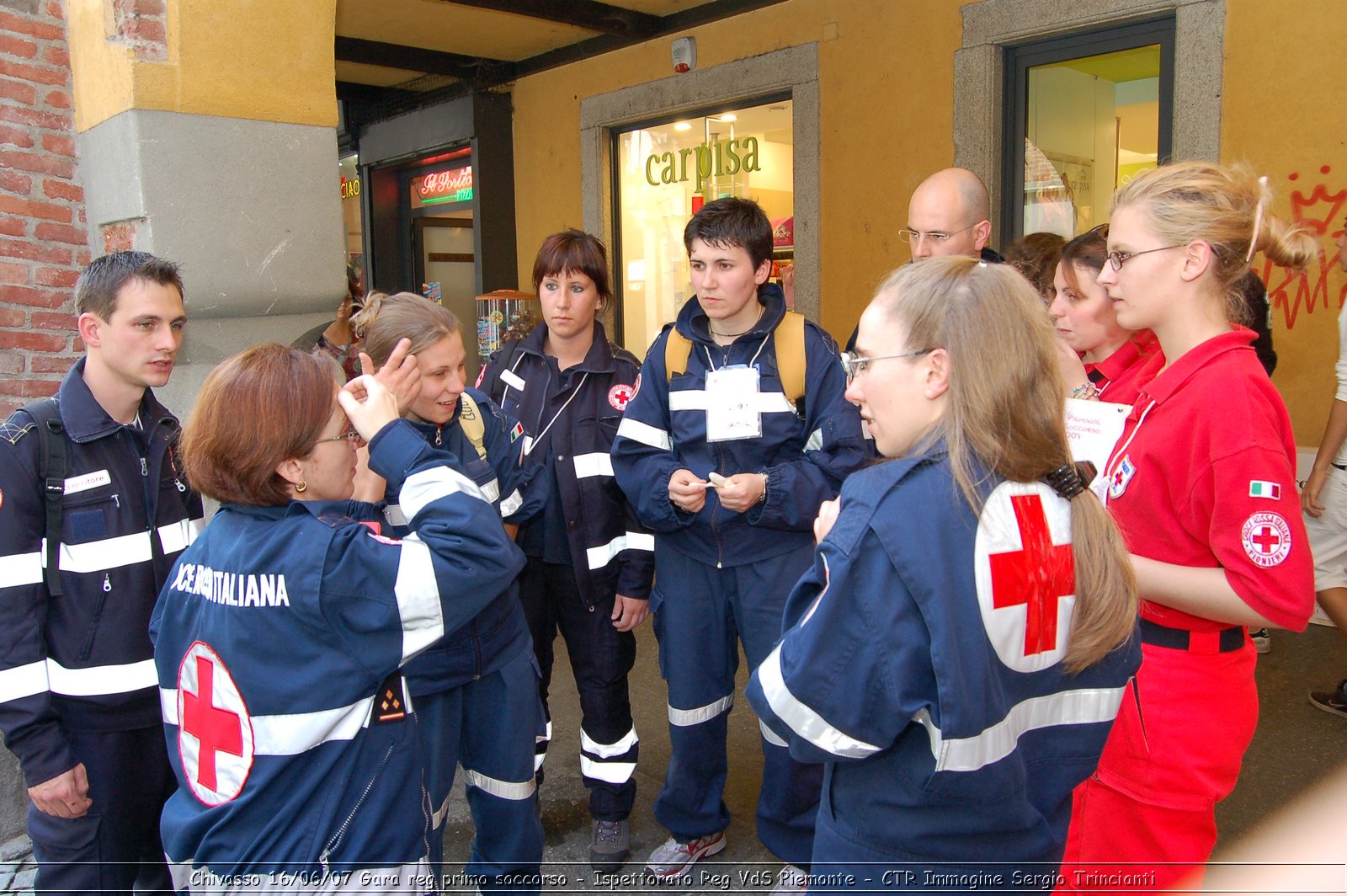 Chivasso - 16 giugno 2007 - Gara Regionale di Primo Soccorso  - Croce Rossa Italiana - Ispettorato Regionale Volontari del Soccorso Piemonte