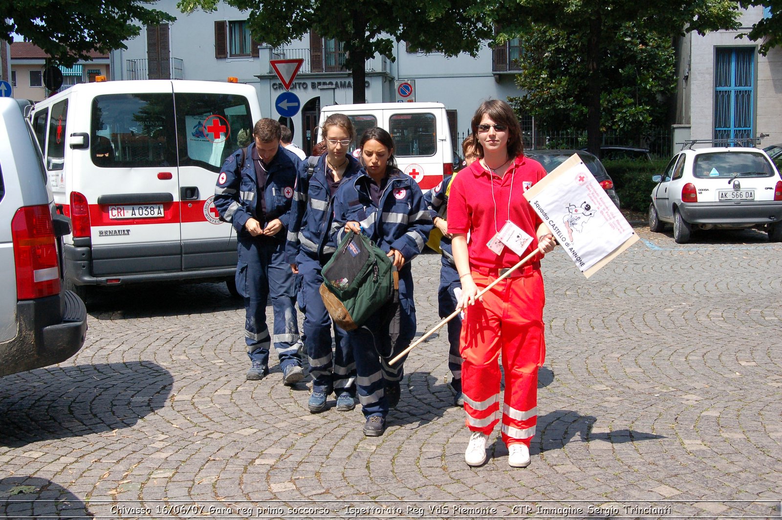 Chivasso - 16 giugno 2007 - Gara Regionale di Primo Soccorso  - Croce Rossa Italiana - Ispettorato Regionale Volontari del Soccorso Piemonte