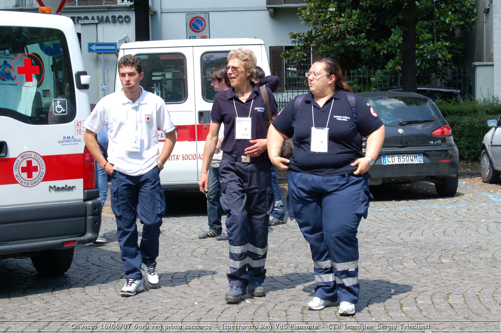 Chivasso - 16 giugno 2007 - Gara Regionale di Primo Soccorso  - Croce Rossa Italiana - Ispettorato Regionale Volontari del Soccorso Piemonte