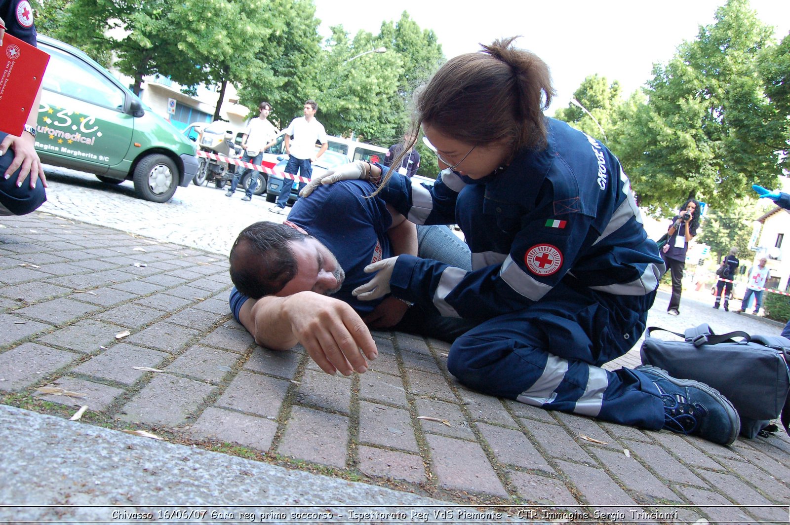 Chivasso - 16 giugno 2007 - Gara Regionale di Primo Soccorso  - Croce Rossa Italiana - Ispettorato Regionale Volontari del Soccorso Piemonte