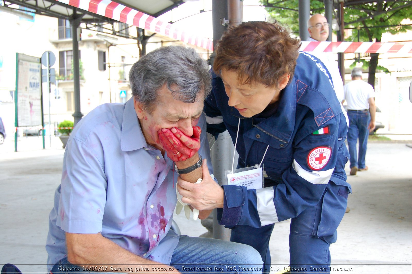 Chivasso - 16 giugno 2007 - Gara Regionale di Primo Soccorso  - Croce Rossa Italiana - Ispettorato Regionale Volontari del Soccorso Piemonte