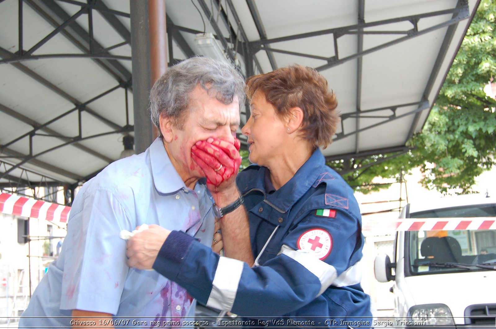 Chivasso - 16 giugno 2007 - Gara Regionale di Primo Soccorso  - Croce Rossa Italiana - Ispettorato Regionale Volontari del Soccorso Piemonte