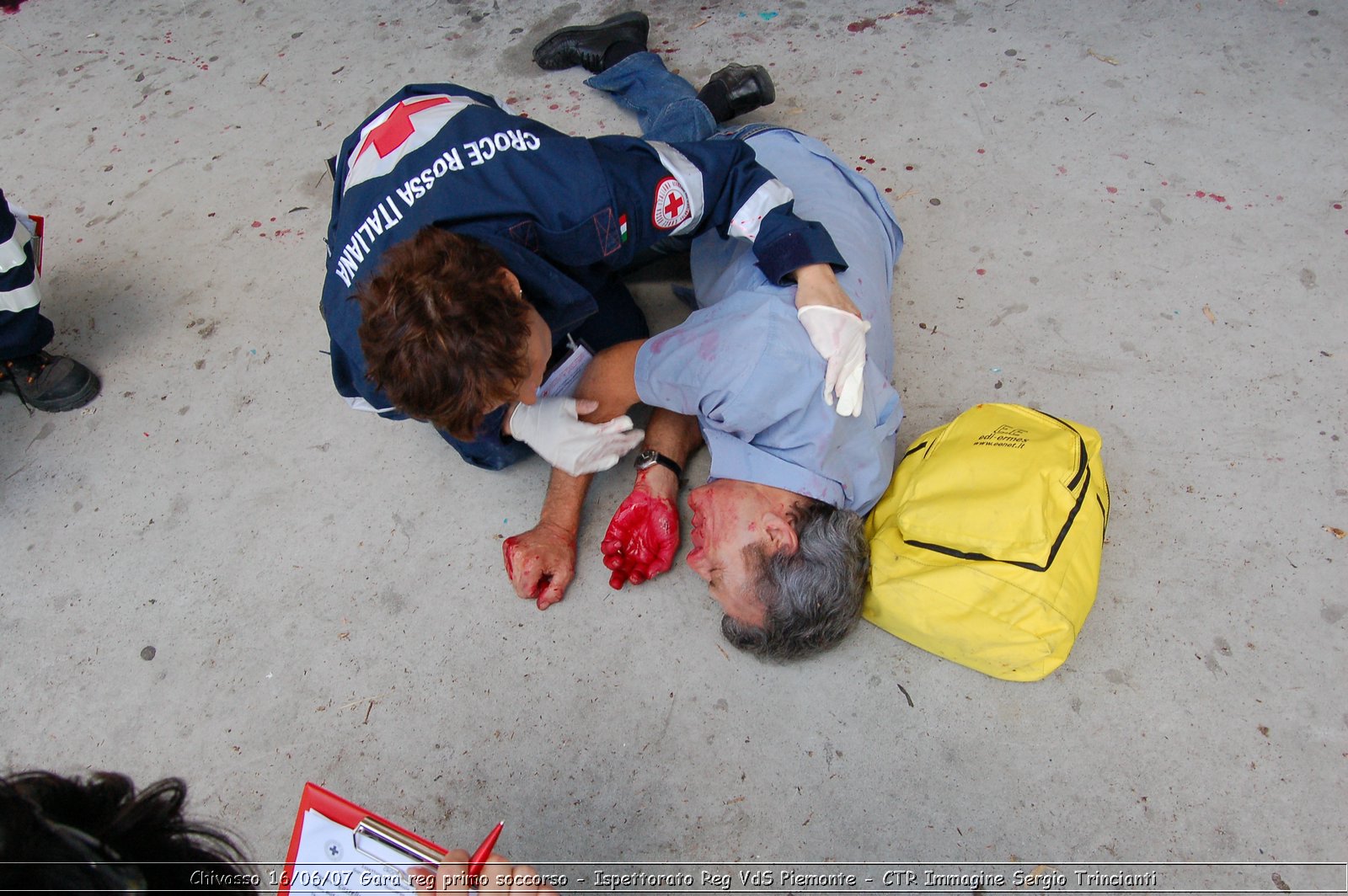 Chivasso - 16 giugno 2007 - Gara Regionale di Primo Soccorso  - Croce Rossa Italiana - Ispettorato Regionale Volontari del Soccorso Piemonte