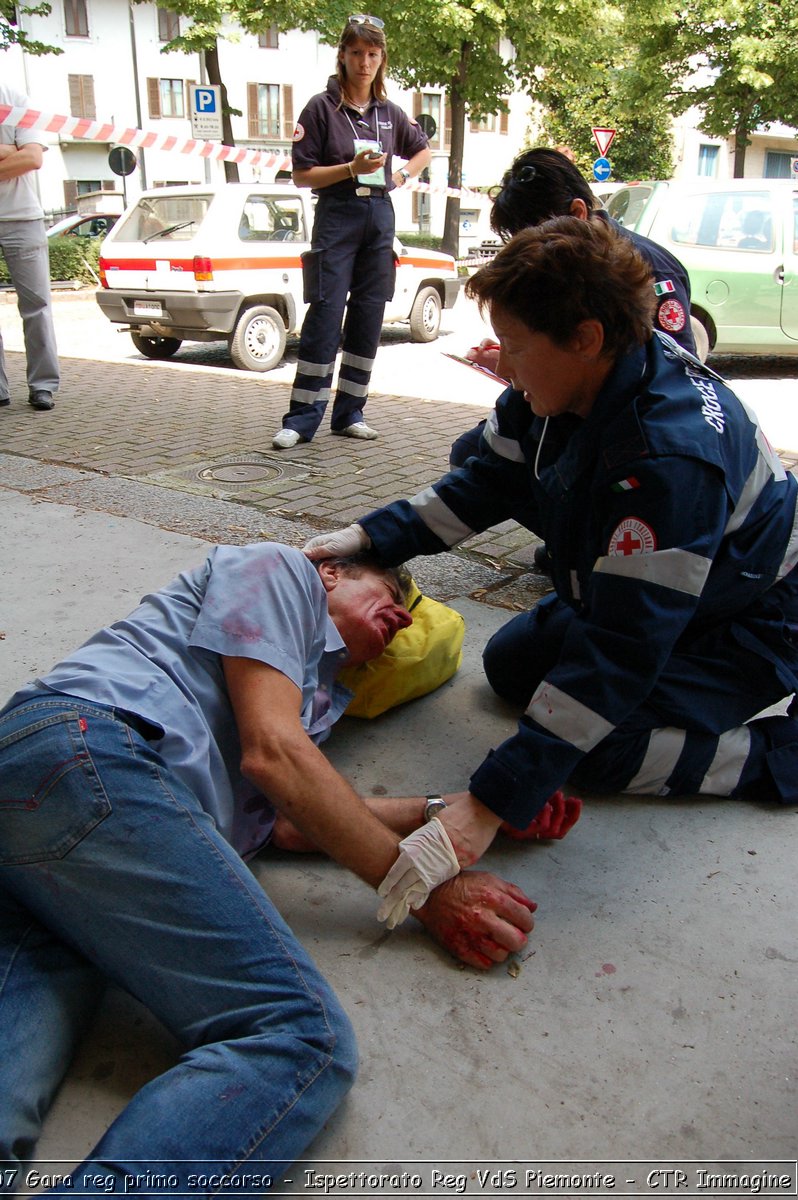 Chivasso - 16 giugno 2007 - Gara Regionale di Primo Soccorso  - Croce Rossa Italiana - Ispettorato Regionale Volontari del Soccorso Piemonte