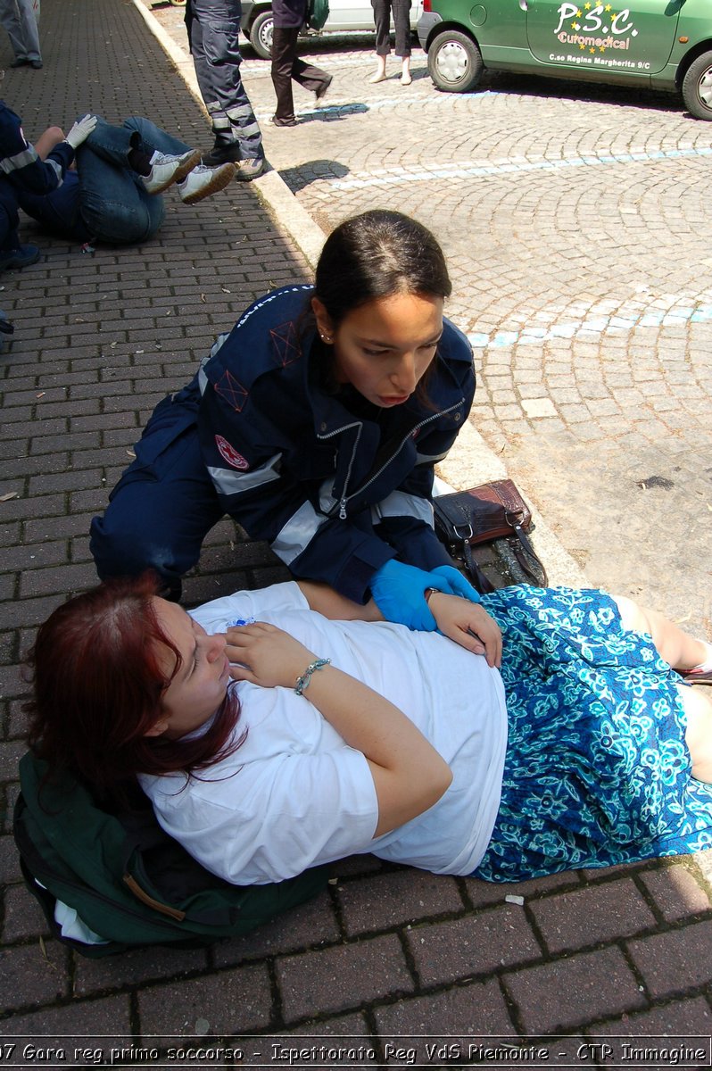 Chivasso - 16 giugno 2007 - Gara Regionale di Primo Soccorso  - Croce Rossa Italiana - Ispettorato Regionale Volontari del Soccorso Piemonte