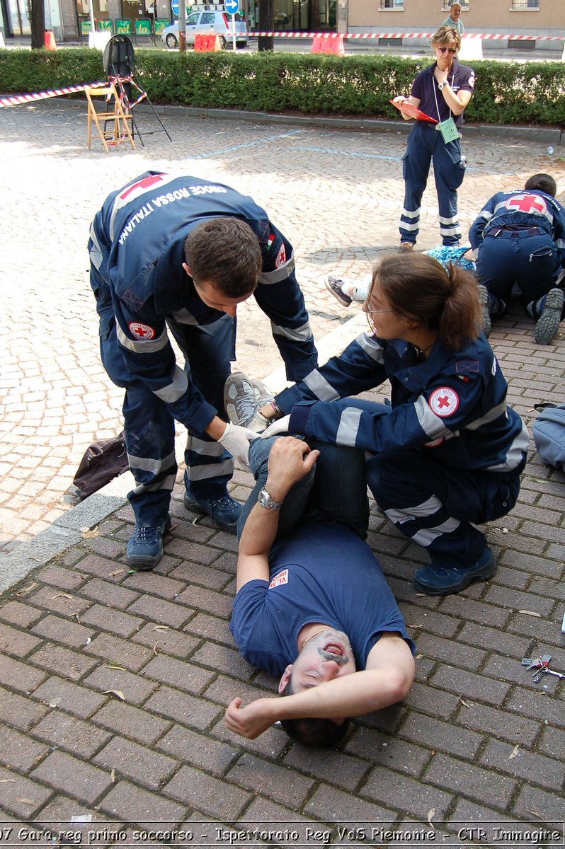 Chivasso - 16 giugno 2007 - Gara Regionale di Primo Soccorso  - Croce Rossa Italiana - Ispettorato Regionale Volontari del Soccorso Piemonte