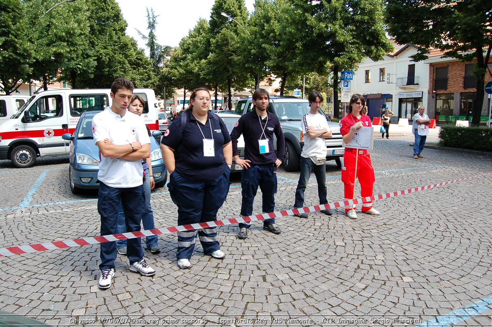 Chivasso - 16 giugno 2007 - Gara Regionale di Primo Soccorso  - Croce Rossa Italiana - Ispettorato Regionale Volontari del Soccorso Piemonte