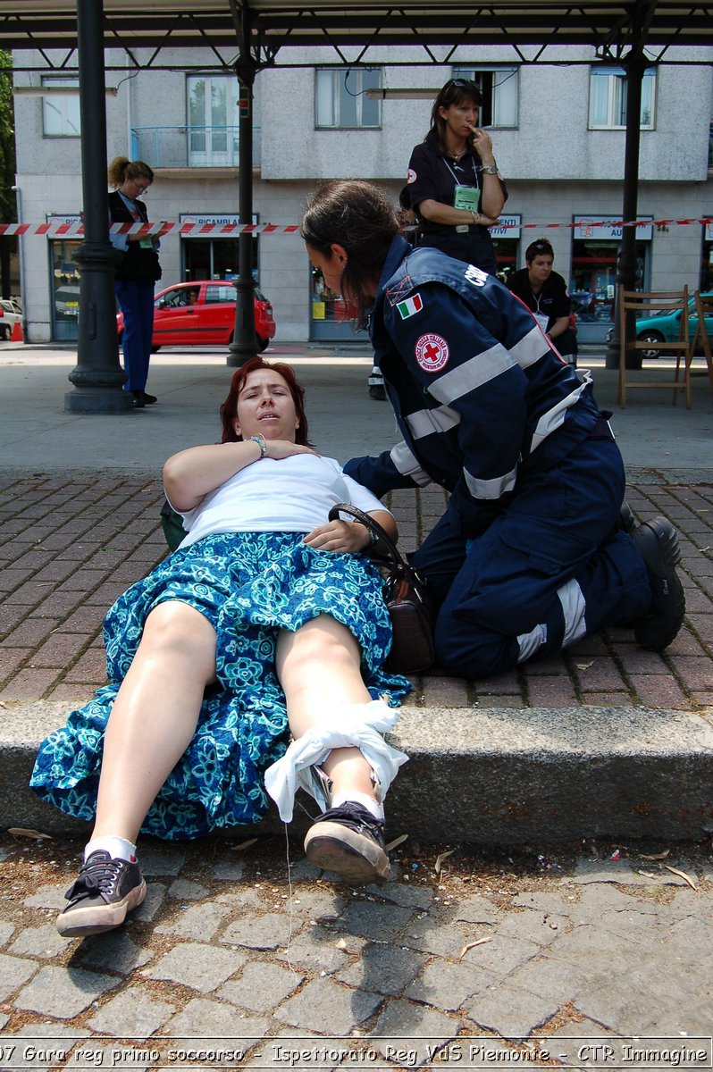Chivasso - 16 giugno 2007 - Gara Regionale di Primo Soccorso  - Croce Rossa Italiana - Ispettorato Regionale Volontari del Soccorso Piemonte