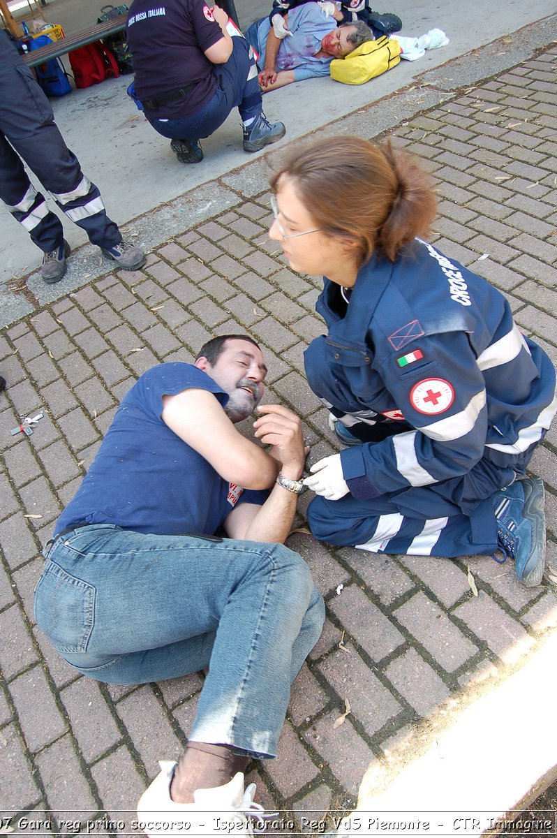 Chivasso - 16 giugno 2007 - Gara Regionale di Primo Soccorso  - Croce Rossa Italiana - Ispettorato Regionale Volontari del Soccorso Piemonte