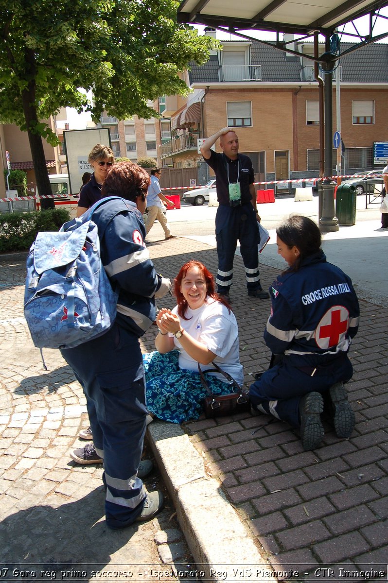 Chivasso - 16 giugno 2007 - Gara Regionale di Primo Soccorso  - Croce Rossa Italiana - Ispettorato Regionale Volontari del Soccorso Piemonte