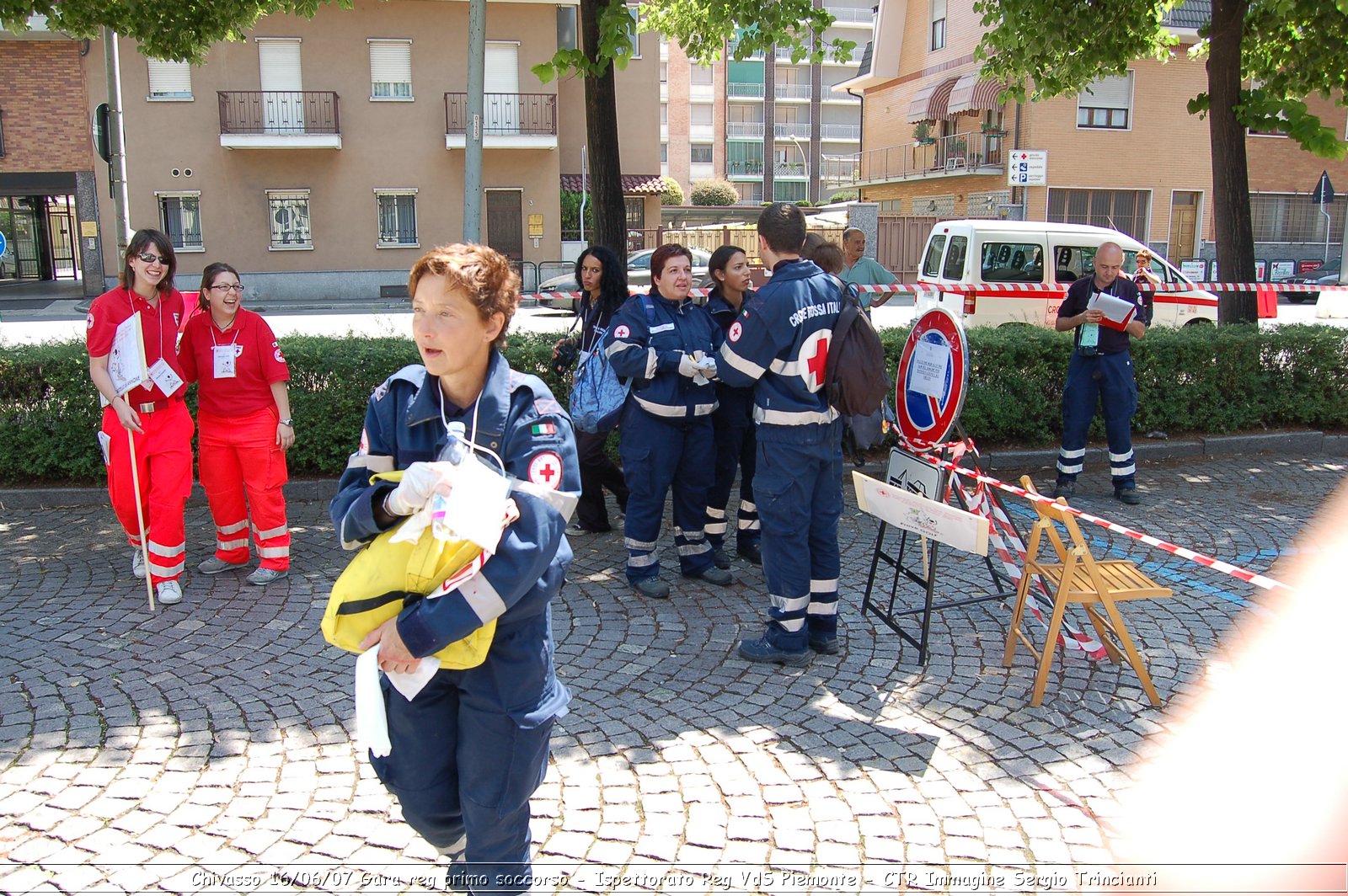 Chivasso - 16 giugno 2007 - Gara Regionale di Primo Soccorso  - Croce Rossa Italiana - Ispettorato Regionale Volontari del Soccorso Piemonte
