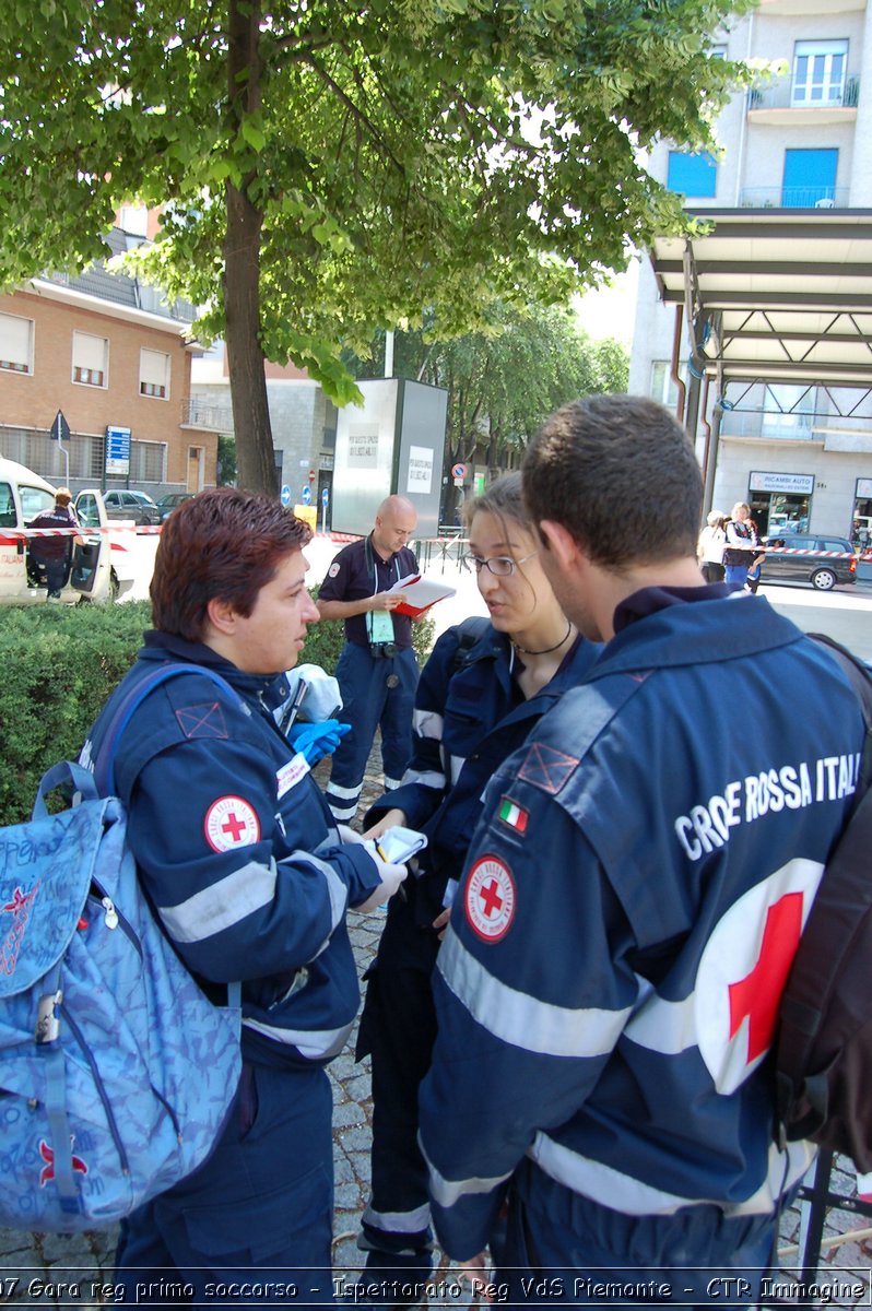 Chivasso - 16 giugno 2007 - Gara Regionale di Primo Soccorso  - Croce Rossa Italiana - Ispettorato Regionale Volontari del Soccorso Piemonte