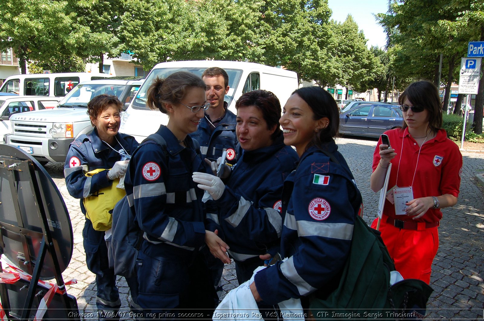 Chivasso - 16 giugno 2007 - Gara Regionale di Primo Soccorso  - Croce Rossa Italiana - Ispettorato Regionale Volontari del Soccorso Piemonte
