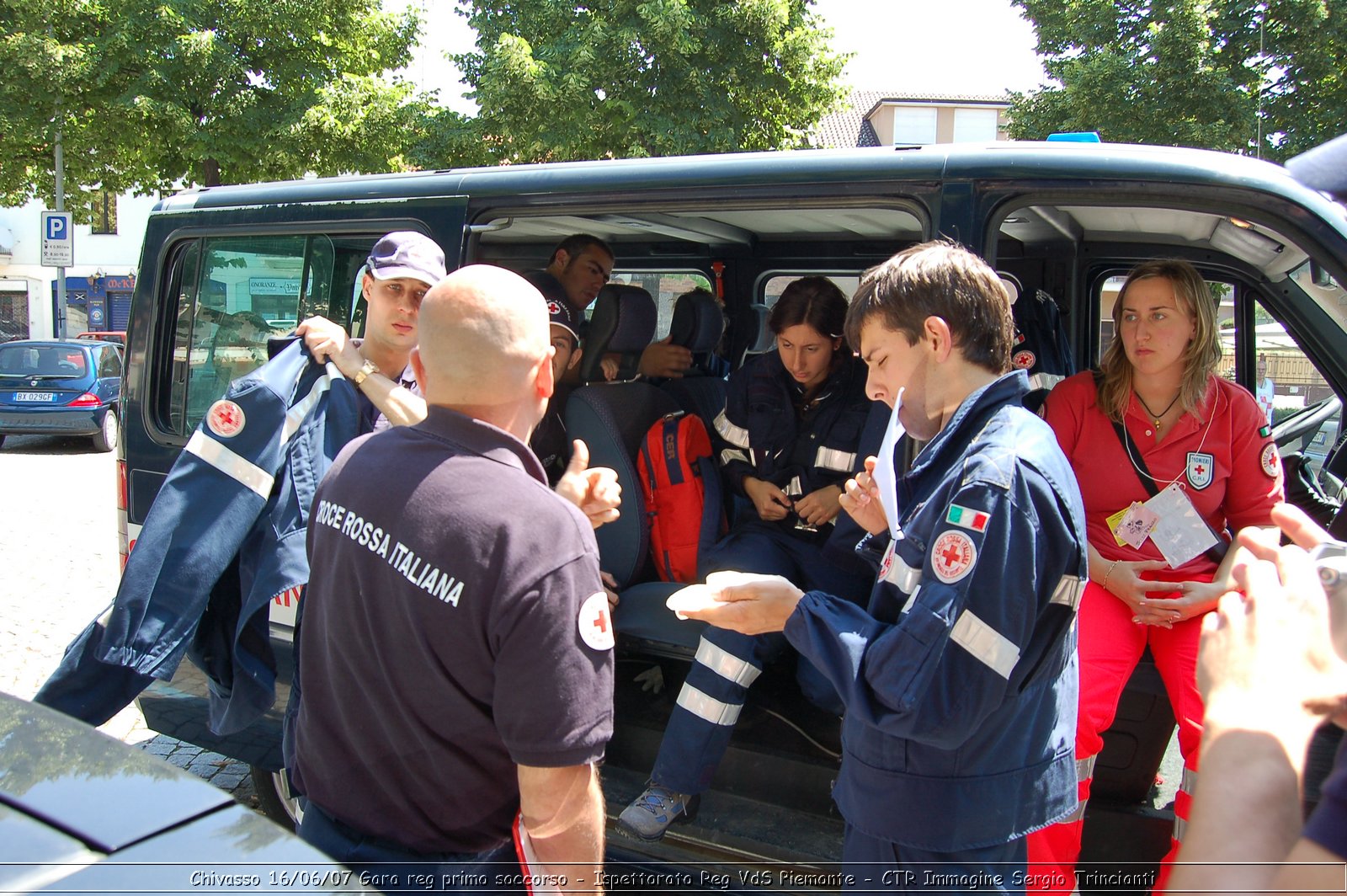 Chivasso - 16 giugno 2007 - Gara Regionale di Primo Soccorso  - Croce Rossa Italiana - Ispettorato Regionale Volontari del Soccorso Piemonte