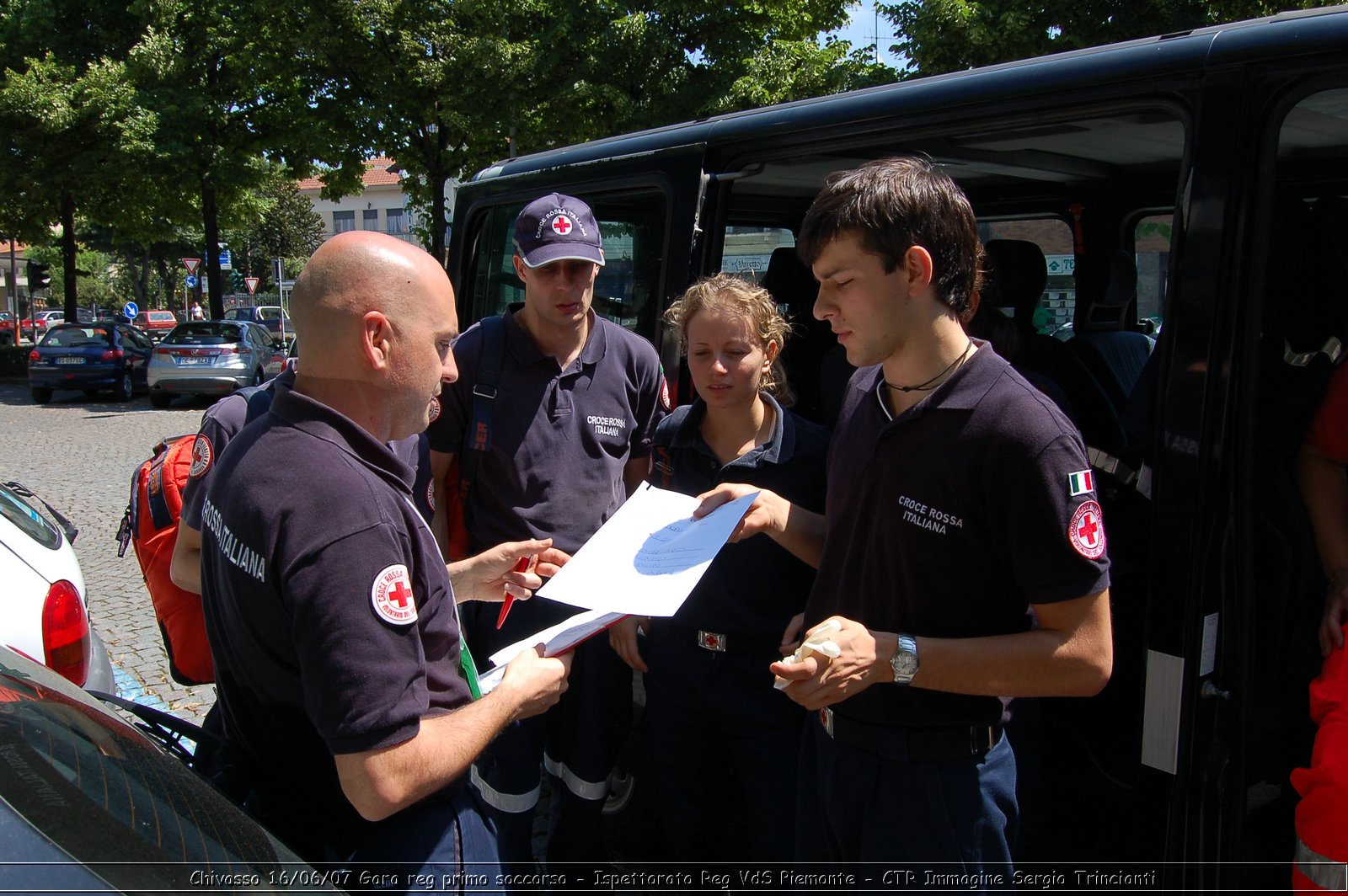 Chivasso - 16 giugno 2007 - Gara Regionale di Primo Soccorso  - Croce Rossa Italiana - Ispettorato Regionale Volontari del Soccorso Piemonte