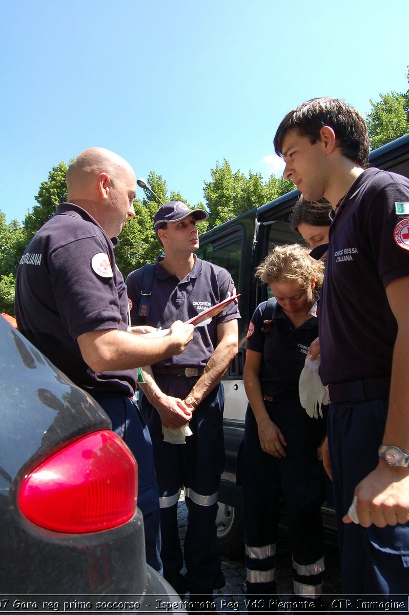 Chivasso - 16 giugno 2007 - Gara Regionale di Primo Soccorso  - Croce Rossa Italiana - Ispettorato Regionale Volontari del Soccorso Piemonte
