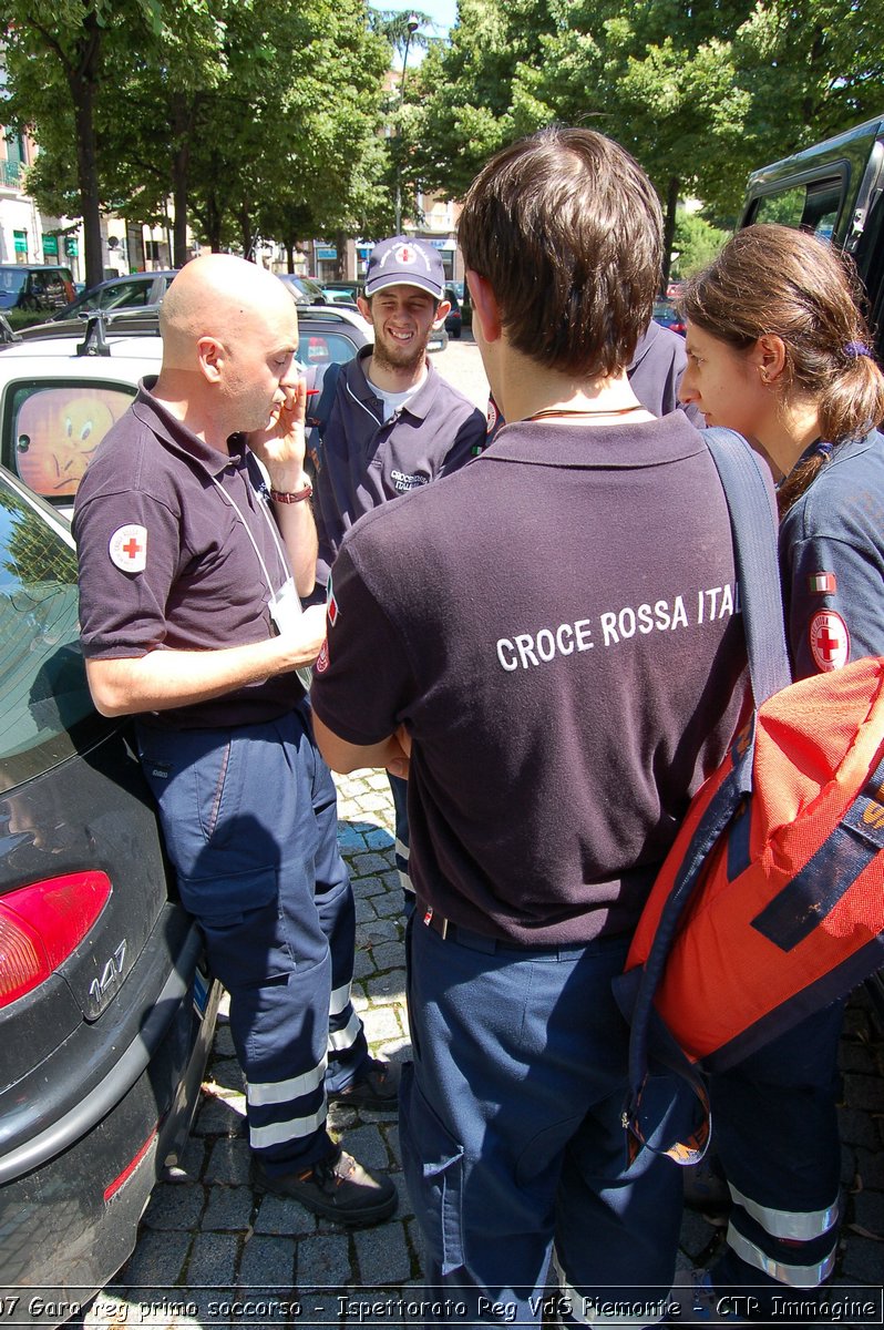 Chivasso - 16 giugno 2007 - Gara Regionale di Primo Soccorso  - Croce Rossa Italiana - Ispettorato Regionale Volontari del Soccorso Piemonte